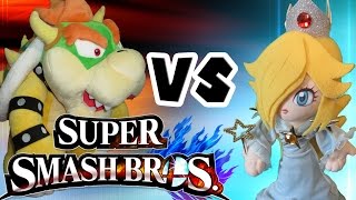 ABM Rosalina Vs Bowser  Super Smash Bros Wii U GAMEPLAY MATCH HD [upl. by Moya984]