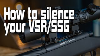 Make Your VSRSSG10 Whisper Quiet Stalker Scorpion Piston [upl. by Eleik797]