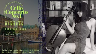 Đinh Hoài Xuân  SaintSaëns Cello Concerto No 1 Mov 1 with Neue Philharmonic Hamburg  Germany [upl. by Jacinda]