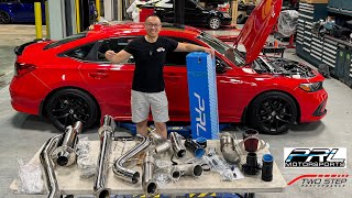 11th Gen 2023 Honda Civic Si  Full PRL Motorsports amp TwoStep Performance Upgrades [upl. by Kcirdled]