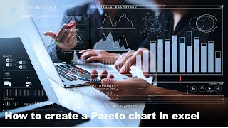 How to create a Pareto chart in excel [upl. by Enelyw]