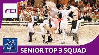 Top 3 Squad Senior  World Championships Vaulting 2016  Le Mans [upl. by Normie669]