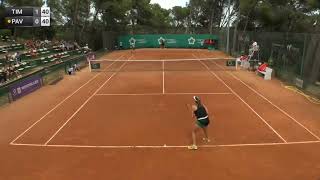 Maria Timofeeva  Anastasia Pavlyuchenkova 3  W60 Montpellier 2023 Round of 32 [upl. by Lomasi]