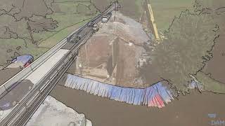 Portadam Cofferdam Capabilities Video [upl. by Ahsiram]