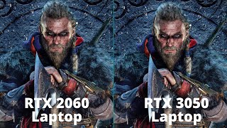 RTX 3050 vs RTX 2060 vs RTX 2060 MaxQ Laptop Gaming Benchmarks Test in 15 Games [upl. by Myrle]