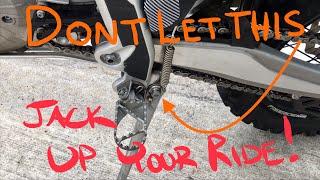 How to Fix KTM Kickstand a must for offroad riders [upl. by Botzow682]