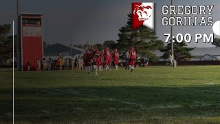 Gregory Gorillas vs Parkston Trojans [upl. by Cyprio371]