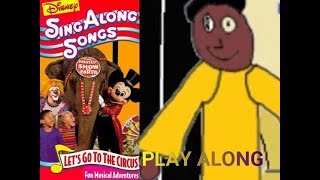 Disney Sing Alongs Songs Play Along Vol 4 Lets Go to the Circus Play Along [upl. by Rego]