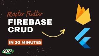 Flutter Firebase CRUD 2024 Create Read Update Delete [upl. by Gone]