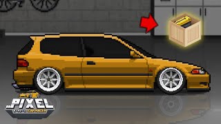 Pixel Car Racer Honda Civic EG6 Build [upl. by Assille]