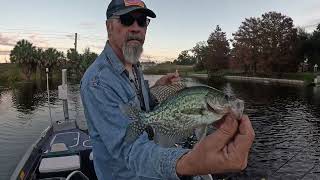 Dec 20th Crappie Fishing Central Florida [upl. by Hershel984]