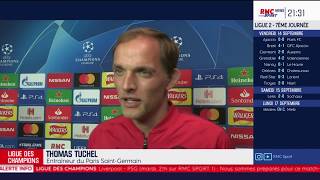 Tuchel  quotJe suis conscient que nous avons une équipe fortequot [upl. by Nuahs]