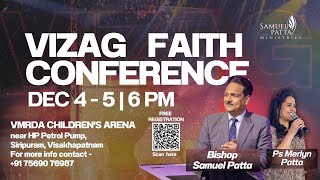 Join us Now for our Vizag Faith Conference  TKT CHURCH 7 PM [upl. by Ardnuhsor233]