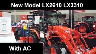 Kubota LX Cab with AC 2610 3310 New Model [upl. by Caras]