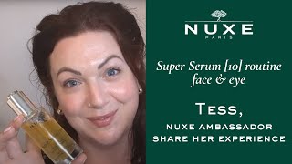 Unlock Youthful Skin NUXEs Super Serum Routine  Tess [upl. by Kinnard934]