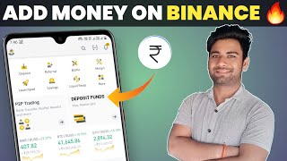 How to deposite money in binance  Add money in binance  Vishal Techzone [upl. by Annora]