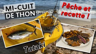 MiCuit de Thon Tataki  De la mer à lassiette  Pêche et recette [upl. by Jordan]