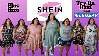 SHEIN Plus Size Haul 2024SHEIN CurveSHEIN Curve PlusPlus Size ClothingFT ElegearTasha St James [upl. by Aisul]