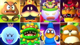 Mario Party Star Rush  All Bosses No Damage [upl. by Nomzaj]