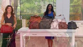 Dooney amp Bourke Florentine Satchel X on QVC [upl. by Quintessa]