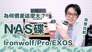 硬碟為何價差那麼大Seagate IronwolfIronwolf ProEXOS 企業級完整比較【CC字幕＋4K】 [upl. by Maddocks]