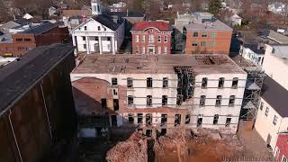 Flemington NJ Start of the Courthouse Square Development [upl. by Lenora]