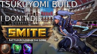 Smite  Arena  Tsukuyomi Build [upl. by Desta]