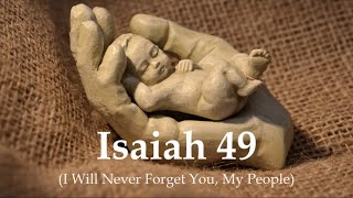 I Will Never Forget You My People Isaiah 49  Carey Landry  Catholic Hymn  Sunday 7pm Choir [upl. by Blondy]