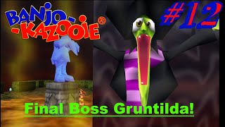 Banjo Kazooie Walkthrough  Episode 12  Final Boss Gruntilda [upl. by Fleda38]