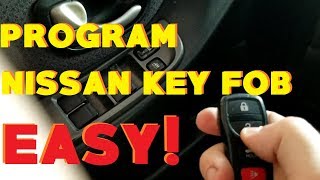 20092014 Nissan Murano Remote Key Fob Programming using autel maximIm 608 Step By Step guide [upl. by Baillie]