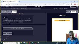 Learn localStorage by Building a Todo App step 25 [upl. by Ennayhs834]
