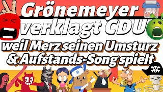 Grönemeyer verklagt CDU weil Merz seinen Umsturz amp AufstandsSong spielt  Meinungspirat [upl. by Lorain]