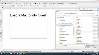 Corel Draw Tips amp Tricks Macro and how to load into CorelDraw [upl. by Lladnar]