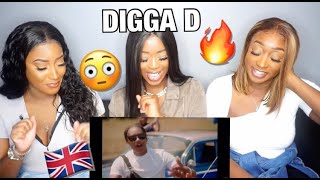 Digga D  Woi Official Video🔥 REACTION VIDEO [upl. by Berni]