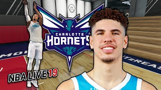 LAMELO BALL in NBA LIVE 19 [upl. by Nivets]