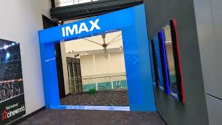 Cineworld Belfast IMAX Lounge Walkthrough at Odyssey Place [upl. by Eyar]