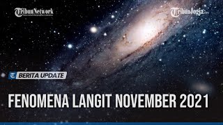 FENOMENA LANGIT NOVEMBER 2021 DIDOMINASI HUJAN METEOR [upl. by Kabab252]