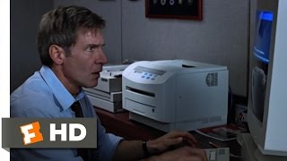 Clear and Present Danger 69 Movie CLIP  Computer Theft is a Crime 1994 HD [upl. by Raseda169]