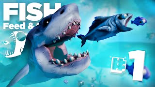 FISH EAT GROW BIG  Feed And Grow  Ep1 [upl. by Meesak785]