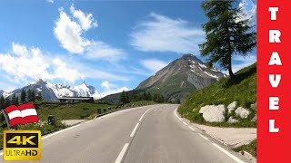 Driving in Austria 3 From Heiligenblut to Fusch an der Grossglocknerstrasse  4K 60fps [upl. by Eirallih]