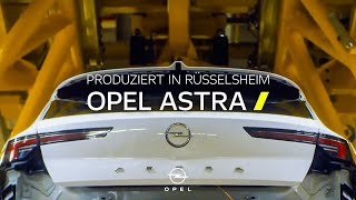 Neuer Opel Astra Produziert in Rüsselsheim [upl. by Anoek]