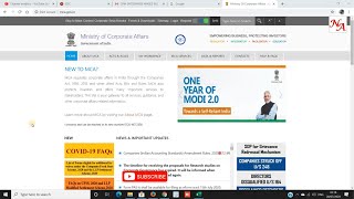 How can you Register Pvt Ltd Company on MCAs Portal You can also register EPF ESIC on MCA Portal [upl. by Fowler]