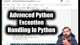 Advanced Python Exception Handling Detailed Explanation In Python [upl. by Symer]