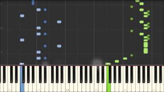 Clarinet Polka  Polish Folk Melody Piano Tutorial Synthesia [upl. by Gnidleif568]