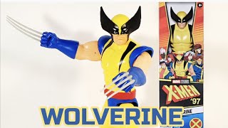 Marvel Titan Hero Series XMen 97 12quot Wolverine Action Figure Review [upl. by Essam]