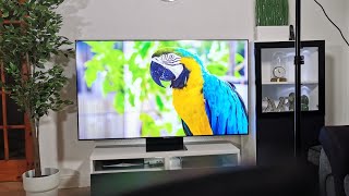 Samsung QLED Q95T amp Q90T 65 Inch 2020 4K Flagship Smart TV Alexa amp Google Assistant Review AP Tech [upl. by Uella906]