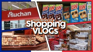 Shopping at Auchan France  Shopping VLOG [upl. by Fauch]