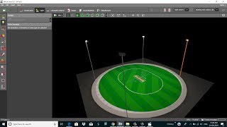 Dialux Evo Tutorial Stadium Lighting Sport Lighting Gemini [upl. by Persis]