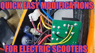 Razor electric scooter speed controller mods and bypass razor e [upl. by Sophia997]