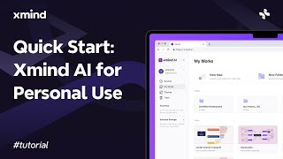 Xmind AI  Quick Start for Personal Use [upl. by Deborath]